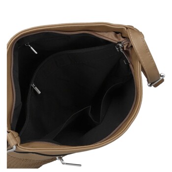 Dámska crossbody kabelka hnedá - Firenze Santela