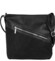 Dámska crossbody kabelka čierna - Firenze Santela