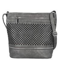 Dámska crossbody kabelka šedá - Firenze Samia