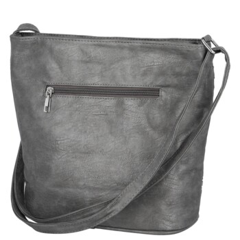 Dámska crossbody kabelka šedá - Firenze Samia