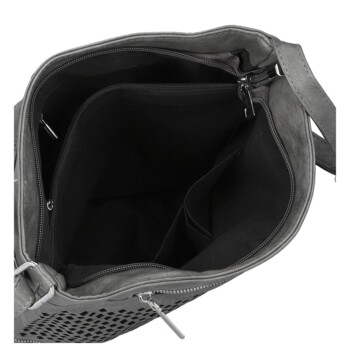 Dámska crossbody kabelka šedá - Firenze Samia