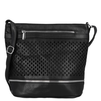 Dámska crossbody kabelka čierna - Firenze Samia