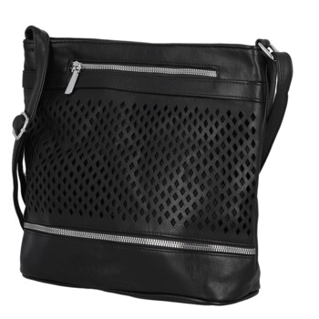 Dámska crossbody kabelka čierna - Firenze Samia