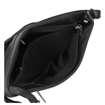 Dámska crossbody kabelka čierna - Firenze Samia