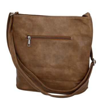 Dámska crossbody kabelka hnedá - Firenze Samia