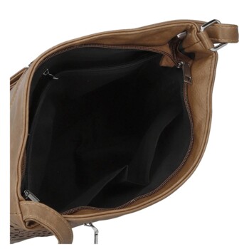 Dámska crossbody kabelka hnedá - Firenze Samia