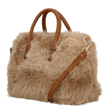 Dámska kabelka do ruky hnedá - Firenze Velérie