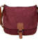 Dámska crossbody kabelka vínová - Firenze Marisa