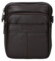 Pánska kožená crossbody taška coffee - Coveri Fabien