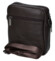 Pánska kožená crossbody taška coffee - Coveri Fabien
