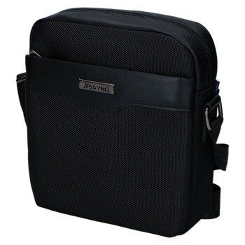 Pánska crossbody taška čierna - Coveri Nadim
