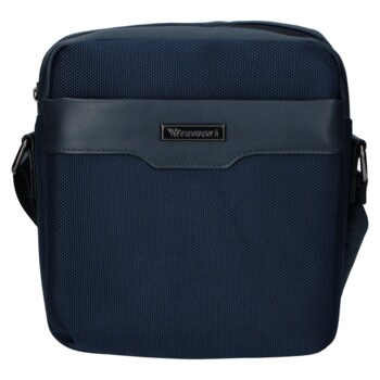 Pánska crossbody taška modrá - Coveri Nadim