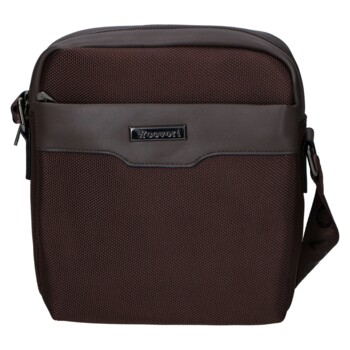 Pánska crossbody taška coffee - Coveri Nadim