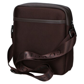 Pánska crossbody taška coffee - Coveri Nadim