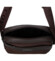 Pánska crossbody taška coffee - Coveri Nadim