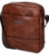 Pánska crossbody taška coffee - Coveri Radim