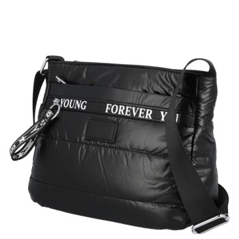 Dámska crossbody kabelka čierna - Firenze Kornelie