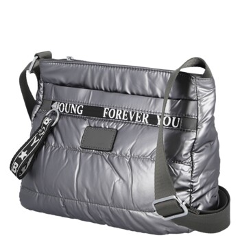 Dámska crossbody kabelka strieborná - Firenze Kornelie