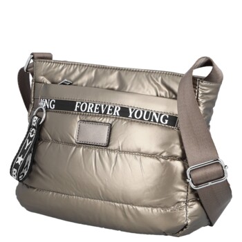 Dámska crossbody kabelka zlatá - Firenze Kornelie