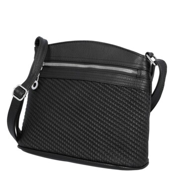 Dámska crossbody kabelka čierna - Firenze Kora
