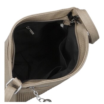 Dámska crossbody kabelka béžová - Firenze Kora