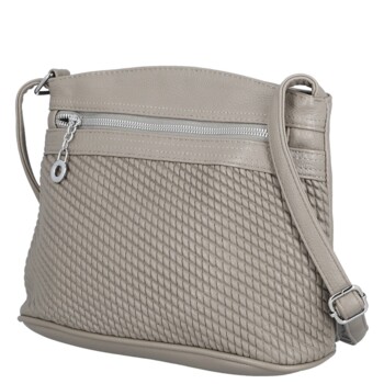 Dámska crossbody kabelka šedá - Firenze Kora
