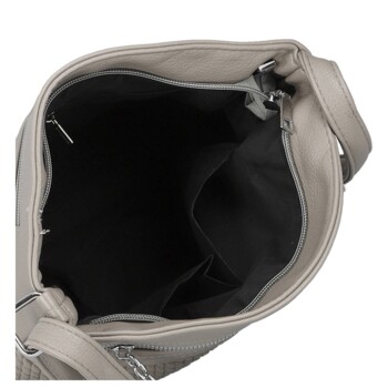 Dámska crossbody kabelka šedá - Firenze Kora