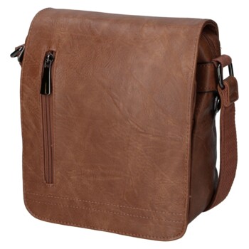 Pánska crossbody taška hnedá - Coveri Manuil