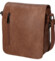 Pánska crossbody taška hnedá - Coveri Manuil