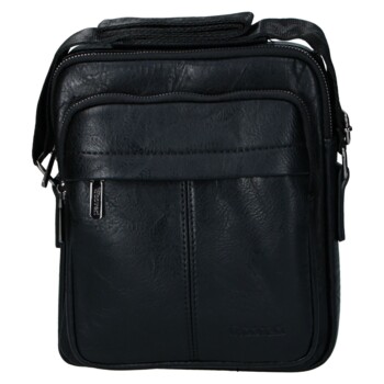 Pánska crossbody taška čierna - Coveri Kyril