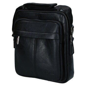 Pánska crossbody taška čierna - Coveri Kyril