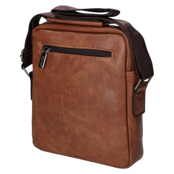Pánska crossbody taška hnedá - Coveri Kyril