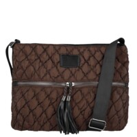 Dámska crossbody kabelka coffee - Firenze Nellisa