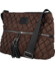 Dámska crossbody kabelka coffee - Firenze Nellisa