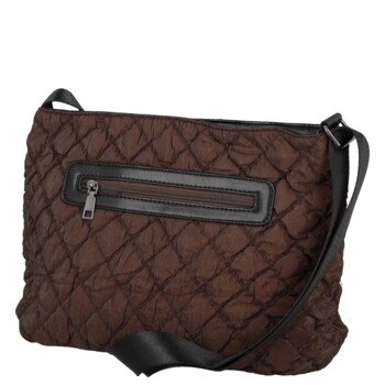 Dámska crossbody kabelka coffee - Firenze Nellisa