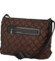 Dámska crossbody kabelka coffee - Firenze Nellisa