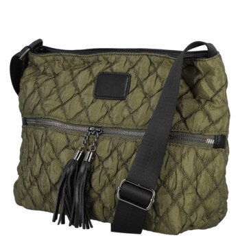 Dámska crossbody kabelka zelená - Firenze Nellisa