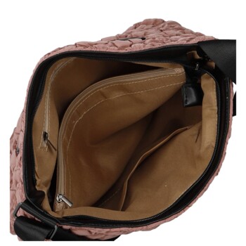 Dámska crossbody kabelka ružová - Firenze Nellisa