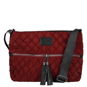 Dámska crossbody kabelka vínová - Firenze Nellisa