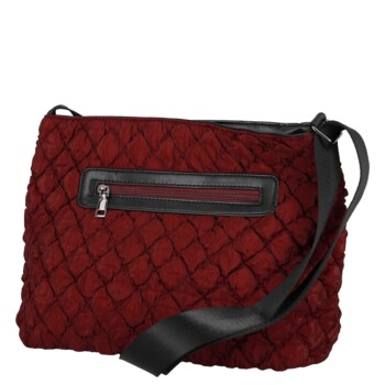 Dámska crossbody kabelka vínová - Firenze Nellisa