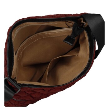 Dámska crossbody kabelka vínová - Firenze Nellisa