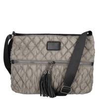 Dámska crossbody kabelka šedá - Firenze Nellisa