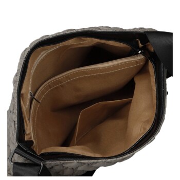 Dámska crossbody kabelka šedá - Firenze Nellisa