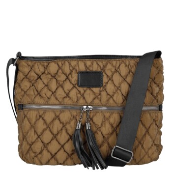 Dámska crossbody kabelka hnedá - Firenze Nellisa