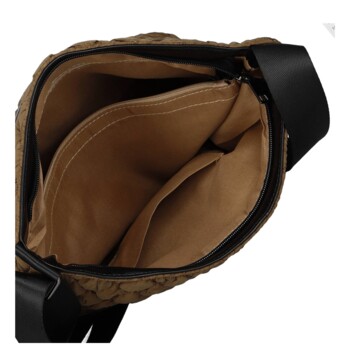 Dámska crossbody kabelka hnedá - Firenze Nellisa