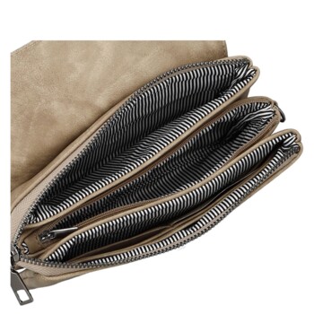 Dámska crossbody kabelka krémová - MaxFly Oktavie