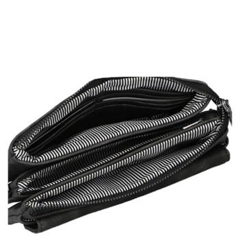 Dámska crossbody kabelka čierna - MaxFly Oktavie