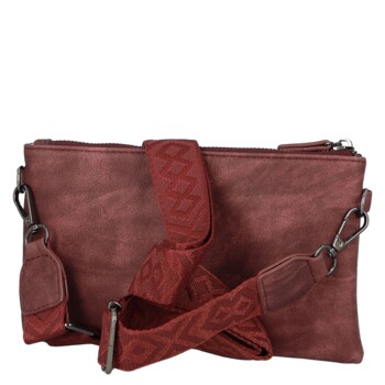 Dámska crossbody kabelka vínová - MaxFly Essia