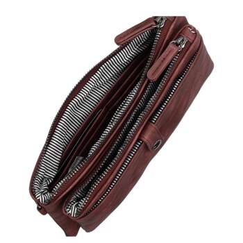 Dámska crossbody kabelka vínová - MaxFly Essia