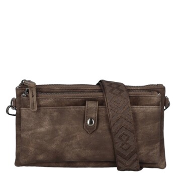 Dámska crossbody kabelka coffee - MaxFly Essia